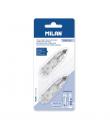 Milan Pack de 2 Recambios para Cinta Correctora 5mm x 6m - Compatible con Correctores Cilindrico y Extension