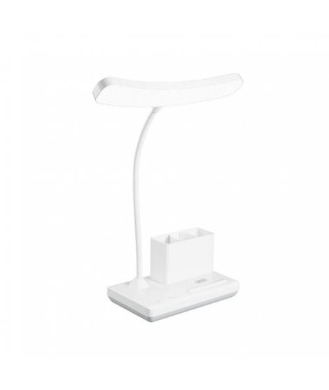XO OZ11 Lampara LED con Bateria - 3 Temperaturas de Luz - Organizador - Color Blanco