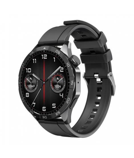 XO WATCH4 Reloj Smartwatch Pantalla Redonda 1.43" AMOLED - Llamadas BT - Multideporte - IP68 - Color Negro