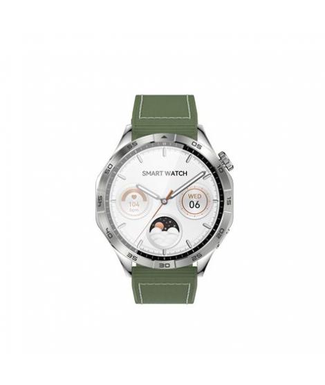 XO WATCH4 Reloj Smartwatch Pantalla Redonda 1.43" AMOLED - Llamadas BT - Multideporte - IP68 - Color Verde