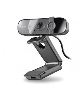 NGS XpressCam Webcam Full HD 1080p USB 2.0 - Microfono Integrado - Filtro de Privacidad - Campo Visual de 75º - Cable de 1.50m -