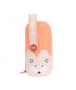 Milan Fun Animals Pack de 4 Estuches con Contenido de Serie - Contenido: Goma de Borrar, 2 Sacapuntas, Lapiz, 1 Boligrafo Sway A