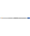 Staedtler Lumocolor 108 Lapiz de Color Hexagonal - Especial para Superfiices Lisas - Marcado Opaco - Color Azul
