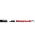 Edding 8014 Rotulador Permanente Especial Laboratorio - Punta Redonda 1mm - Tinta Apta para Superficies Lisas y Transparentes - 