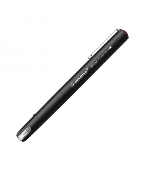 Stabilo Dr!ver Rotulador de Punta Fina 0.4mm - Tinta a Prueba de Manchas, Inodora y con Base al Agua - Fabricado con 94% de Biop