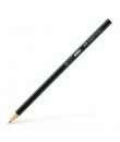 Faber-Castell Castell 1111 Lapiz de Grafito HB - Mina Resistente a la Rotura - Cuerpo con Acabado en Negro