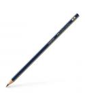 Faber-Castell Goldfaber 1221 Lapiz de Grafito B - Alta Calidad - Resistente a la Rotura - Cuerpo en Azul y Rayas Doradas