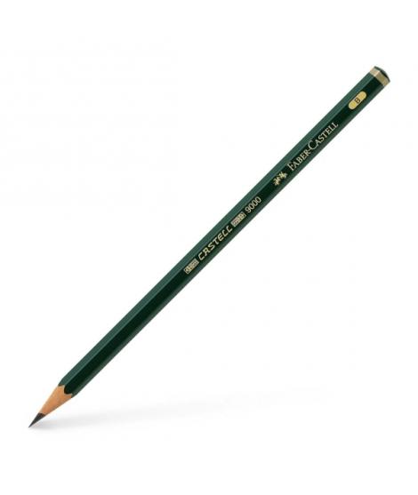 Faber-Castell Castell 9000 Lapiz de Grafito B - Mina Resistente a la Rotura - Ecologico