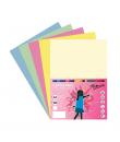 Fabrisa Pack de 50 Cartulinas 180 g/m² - Tamaño A4 - Colores Pastel Surtidos