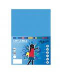 Fabrisa Pack de 50 Cartulinas 180 g/m² - Tamaño A4 - Color Azul Turquesa