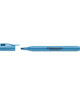 Faber-Castell Textliner 38 Marcador Fluorescente - Cuerpo Fino - Punta Biselada - Trazo Grueso y Fino - Tinta con Base de Agua -