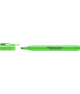 Faber-Castell Textliner 38 Marcador Fluorescente - Cuerpo Fino - Punta Biselada - Trazo Grueso y Fino - Tinta con Base de Agua -