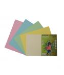 Fabrisa Pack de 50 Cartulinas 180 g/m² - Tamaño A3 - Colores Pastel Surtidos