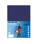 Fabrisa Pack de 25 Cartulinas 180 g/m² - Tamaño A3 - Color Azul Oscuro