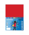 Fabrisa Pack de 25 Cartulinas 180 g/m² - Tamaño A3 - Color Rojo