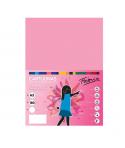 Fabrisa Pack de 25 Cartulinas 180 g/m² - Tamaño A3 - Color Rosa
