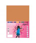 Fabrisa Pack de 50 Cartulinas 180 g/m² - Tamaño A4 - Color Marron Claro