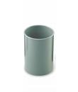 Faibo Cubilete Redondo 7.8x10cm - Fabricado en Poliestireno - 100% Reciclable - Color Gris