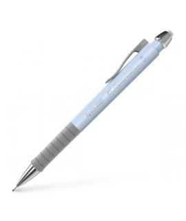 Faber-Castell Apollo Portaminas - Trazo 0.5mm - Agarre Ergonomico - Goma de Borra Integrada - Cuerpo Color Azul Claro