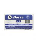Horse Tampon Metalico Nº1 - Facil de Recargar - Resistente y Duradero - Color Azul