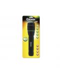Cegasa Profesional Linterna LED 2000lm - Medidas 24 x 5.5cm - Fabricada en Aluminio - 3 Posiciones - Funciona con 9 Pilas AA (No