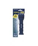 Jupiter Linterna de Luz Blanca 3 LED 50lm - Cuerpo de Goma - Resistencia IP44 - Funciona con 2 Pilas AA (No Incluidas) - Color A
