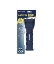 Jupiter Linterna de Luz Blanca 7 LED 100lm - Cuerpo de Goma - Resistencia IP44 - Funciona con 2 Pilas D R20 (No Incluidas) - Col