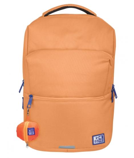 Oxford B-Ready Mochila 28L - Tamaño 42x30x15cm - Bolsillo Acolchado - Asa Superior - Funda para Lluvia - Poliester Reciclado RPE