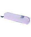 Oxford Live & Go Estuche Cuadrado Pequeño - Material Acolchado - Goma Elastica para unirlo al Cuaderno - Color Malva