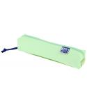 Oxford Live & Go Estuche Cuadrado Pequeño - Material Acolchado - Goma Elastica para unirlo al Cuaderno - Color Verde