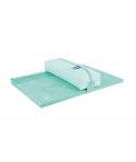 Oxford Live & Go Estuche Rectangular Mediano - Material Acolchado - Goma Elastica para unirlo al Cuaderno - Color Azul
