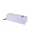 Oxford Live & Go Estuche Cuadrado Grande - Material Acolchado - Goma Elastica para unirlo al Cuaderno - Color Malva