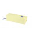 Oxford Live & Go Estuche Cuadrado Grande - Material Acolchado - Goma Elastica para unirlo al Cuaderno - Color Amarillo