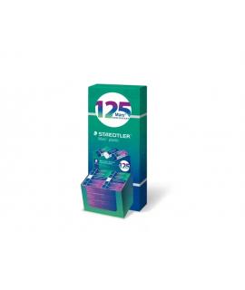 Staedtler Mars Plastic 125 Aniversario Goma de Borrar - Borrado de Alta Calidad - Minimos Residuos - Color Blanco