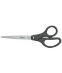 Leitz Tijeras de Acero Inoxidable 18cm - Revestimiento de Titanio - Agarre Ergonomico - Color Gris