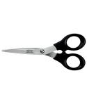 Leitz Tijeras de Acero Inoxidable 16.5cm - Ideales para Casa, Colegio, Oficina - Color Negro