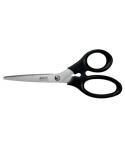Leitz Tijeras de Acero Inoxidable 18.5cm - Agarre Ergonomico - Color Negro