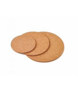 Faibo Plancha de Corcho Redonda para Manualidades - Medidas Ø 145mm