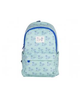 Milan Coleccion 460 Mochila Infantil Casual 9.5L - Compartimento Principal y Bolsillo Frontal con Cremalleras - 2 Bolsillos Late