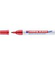 Edding 8300 Rotulador Permanente Industrial - Punta Redonda 1.5-3mm - Tinta Resistente al Desgaste, Roce y Luz - Color Rojo