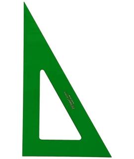 Faber-Castell Cartabon Tecnico 16cm - Sin Graduacion - Color Verde Transparente