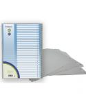 Bismark Indice Numerico con Pestañas del 1 al 31 - Multitaladro - Formato A4 - Fabricados en Polipropileno - Color Gris