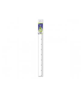 Bismark Regla Milimetrada 50cm - Fabricada en Plastico - Ideal para Colegio - Transparente