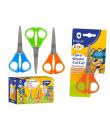 Bismark Kids Cut-Cut Tijera Escolar - Mangos en Plastico - Punta Roma - Colores Surtidos