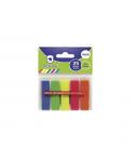 Bismark Pack de 125 Indices Adhesivos 45mm x 12mm - Colores Neon Surtidos