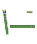 Bismark Regla Acrilica 30cm - Alta Calidad - Funda con Cierre - Color Verde