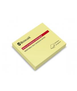 Bismark Bloc de 100 Notas Adhesivas 76x102mm - Color Amarillo