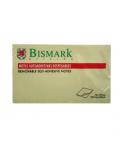 Bismark Bloc de 100 Notas Adhesivas 76x127mm - Color Amarillo
