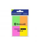 Bismark Pack de 4 Blocs de 50 Notas Adhesivas 38x51mm - 4 Colores Neon