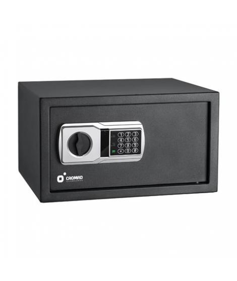 Cromad Caja Fuerte Electronica - Alto Nivel de Seguridad - De 3 a 8 Digitos - Bisagras Ocultas - Incluye Llave de Emergencia - 2